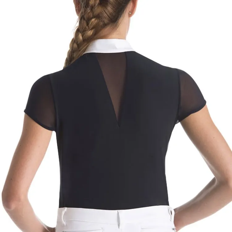 Rider Clothing Ladies Sport T Shirt Equestrian Short Sleeve Show Shirts