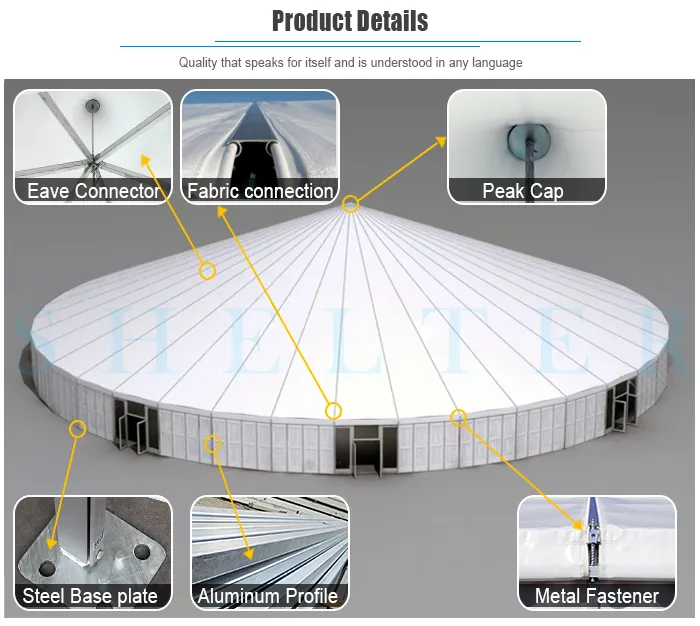 Sports Event Marquee Polygon Tent for Basketball Game Events