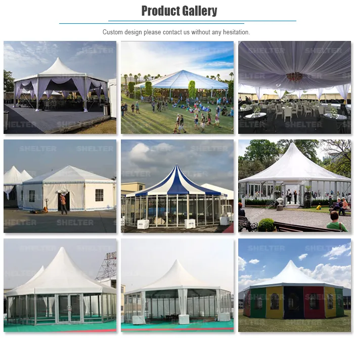Sports Event Marquee Polygon Tent for Basketball Game Events