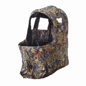 Sublimation Stealth Gear Camouflage Tent, 1 Person, with Chair