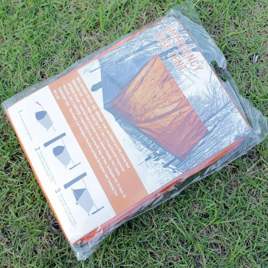 Survival Emergency Tent Survival Tube Tent, Emergency Shelter, Survival Sleeping Bag, Tarp Tent Esg16149