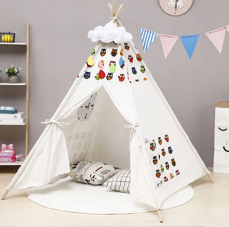 Teepee Tent for Kids, Kids Play Tent for Boys and Girls, Indoor Pop up Teepee