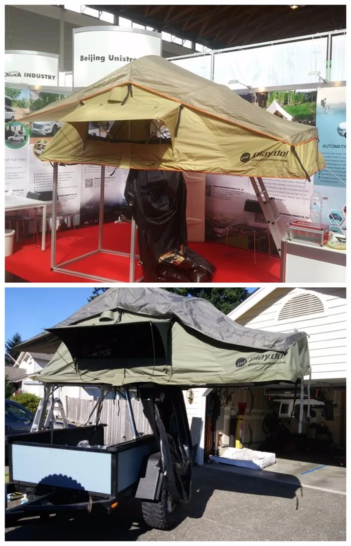 Top Quality Overland Outside Rooftop Campers Camping Car Roof Top Tent