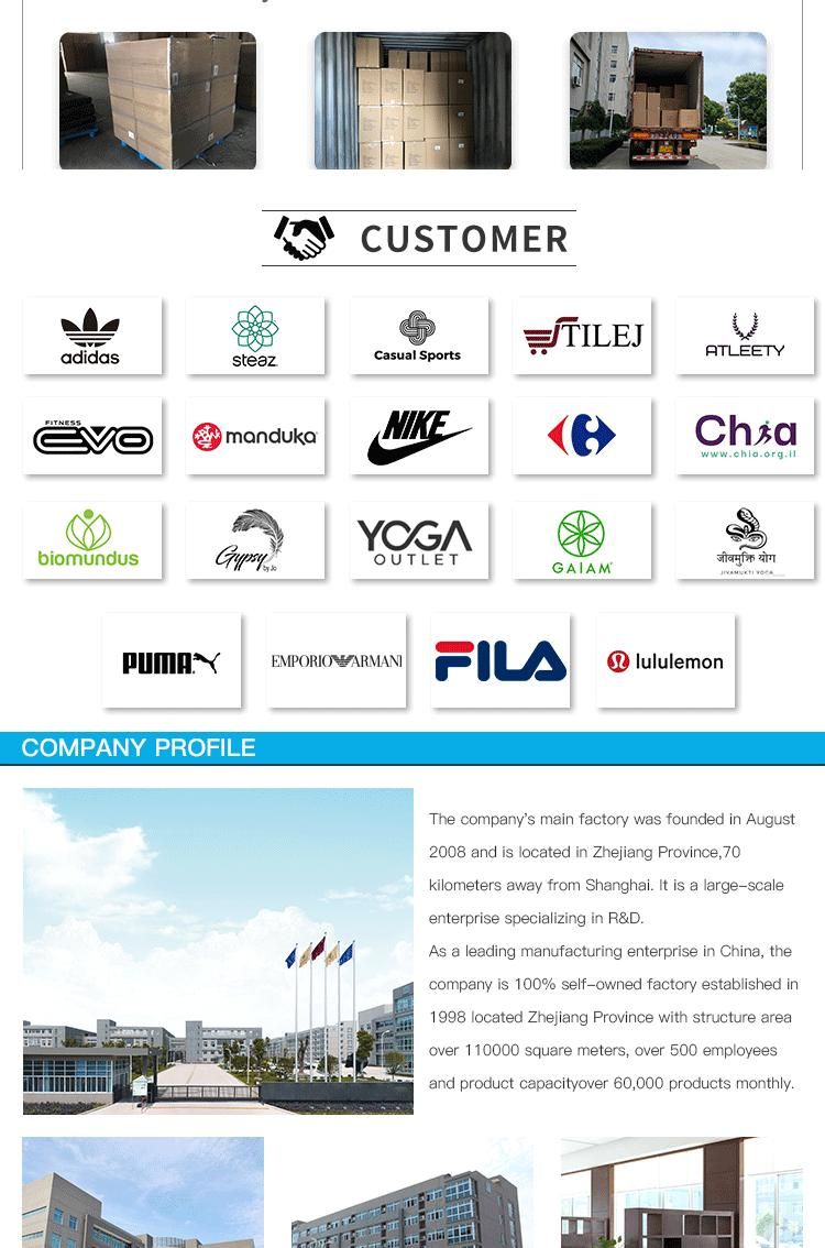 Wholesale Sports Wear Custom Vocational PVC Home Yoga Gym Mat