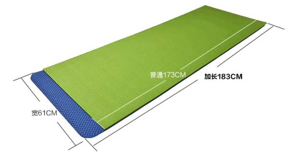 Wholesale Type Travel Health Fitness Thick Eco Friendly Odorless Anti Slip Black Foldable Rubber Yoga Mat