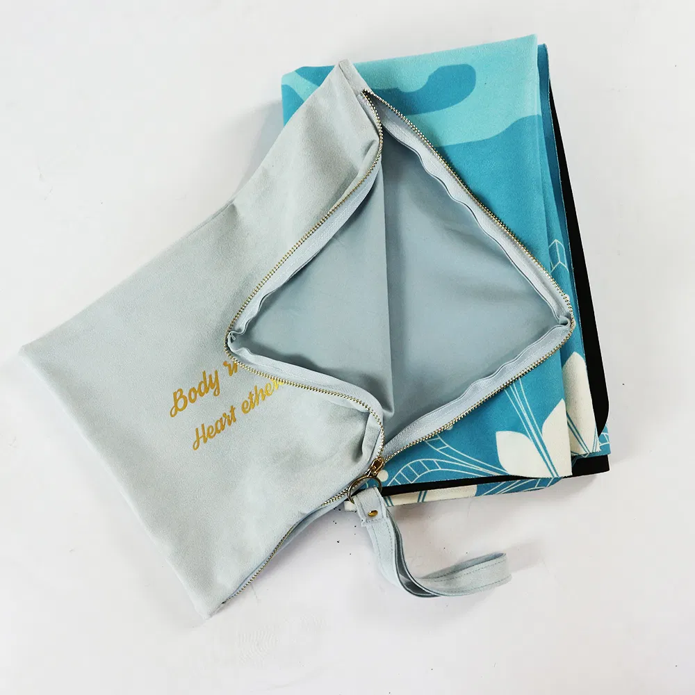 Yugland 178 X 61cm 1mm Eco Friendly 100% Natural Yoga Mat Travel Rubber Extra Super Thin Yoga Mat Fold with Carry Bag