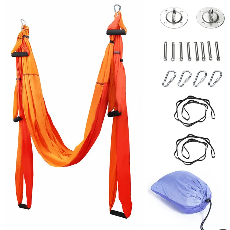 Yugland Hampool Health Fitness Family Available Yoga Swing Frame Hanging Hook Yoga Hammock